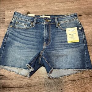 💜Levi's Strauss Signature Women's Classic Stylish On-Trend Blue Jean Shorts